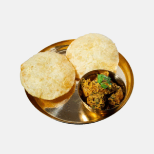 Radhaballabhi [2 Pcs] & Aloo-dum [4 Pcs]